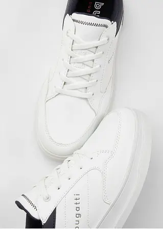 bonprix Lässiger Bugatti Sneaker im sportlichen Design - weiß Kostenloser Versand