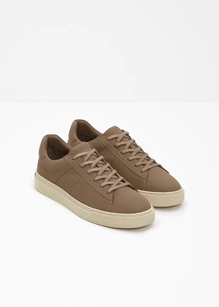 bonprix Modischer Sneaker für den Alltag - braun - Herren Fabrikpreis