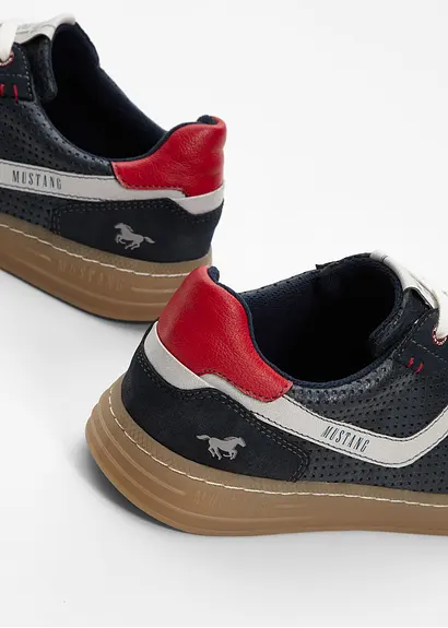 bonprix Modischer Herren-Sneaker von Mustang - blau - Herren Großer Ausverkauf