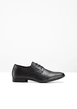 bonprix Klassischer Herren-Schnürschuh in eleganter Optik - schwarz Flash Sale