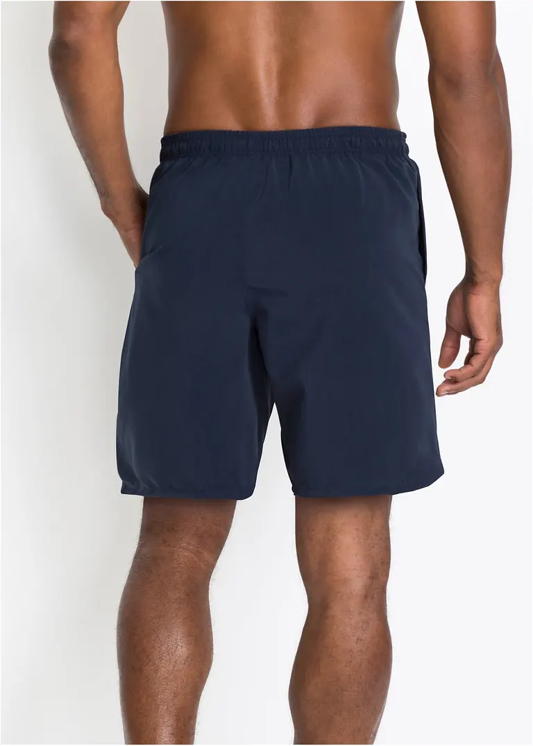 bonprix Attraktiver Herrenbadeshorts mit elastischem Bund - blau - Herren Letzte 2 Tage