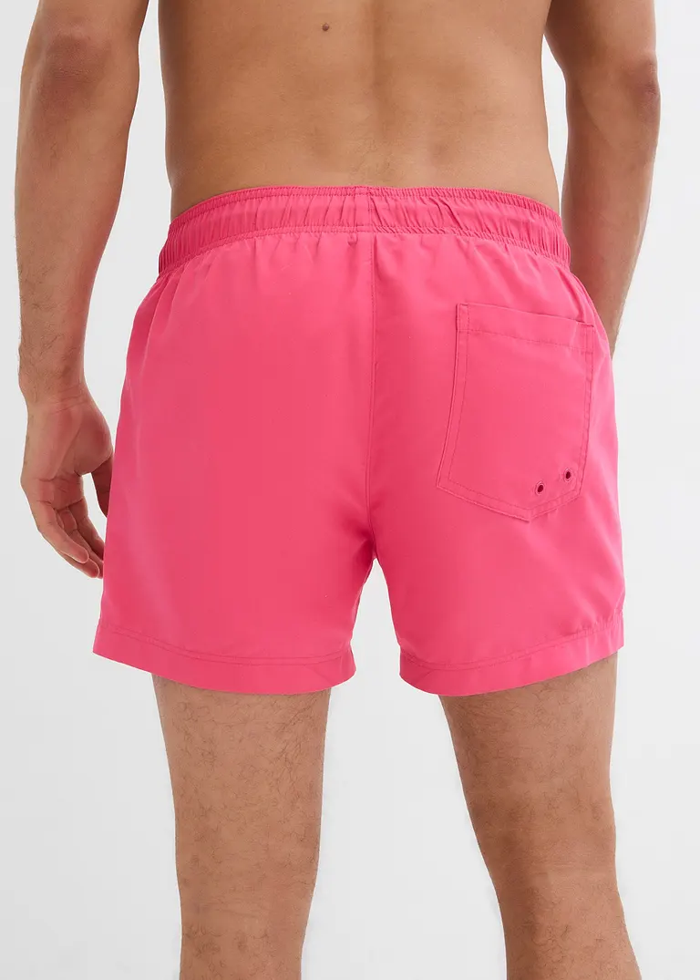 bonprix Sommerliche Badeshorts mit einer Tasche hinten. - pink Letzter Tag
