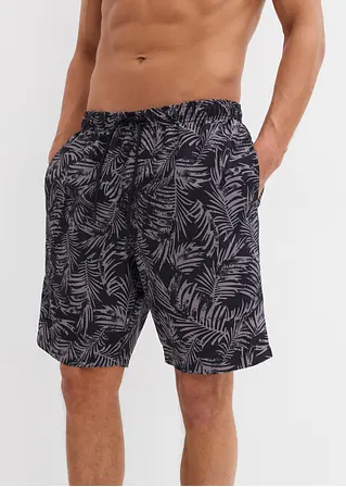 bonprix Modische Badeshorts mit tollem Druck - schwarz - Herren Bis zu 55% Rabatt