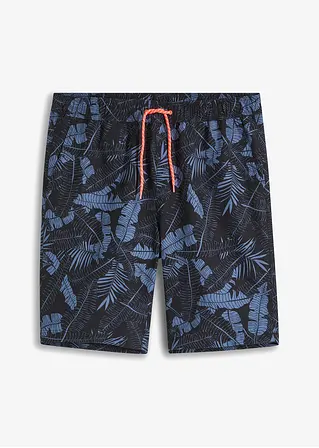 bonprix Sommerlich bedruckte Strand-Bermuda - schwarz - Herren Nur noch ein Tag übrig