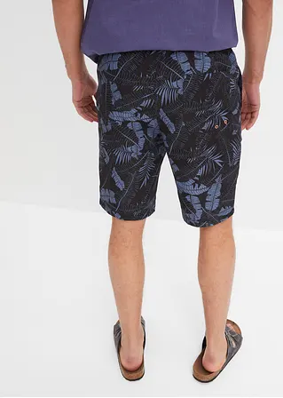 bonprix Sommerlich bedruckte Strand-Bermuda - schwarz - Herren Nur noch ein Tag übrig