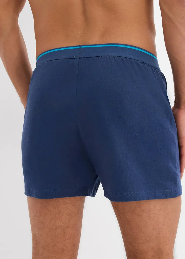 bonprix Lockere Jersey Boxershorts im praktischen 3er Pack Großer Ausverkauf