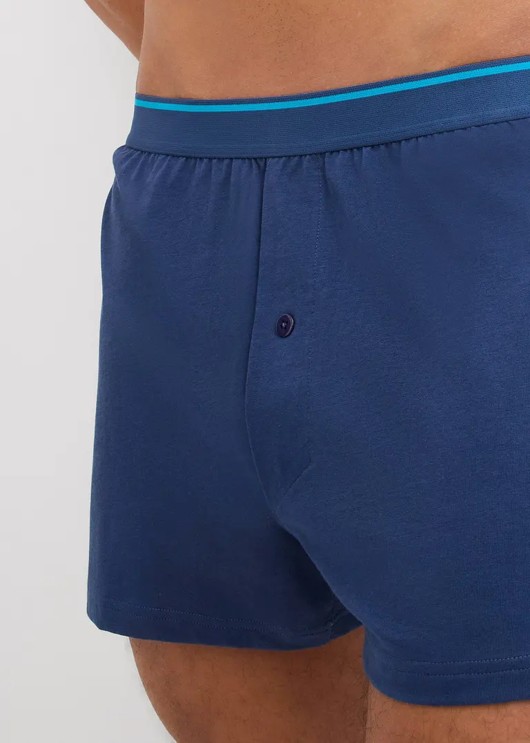 bonprix Lockere Jersey Boxershorts im praktischen 3er Pack Großer Ausverkauf
