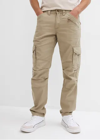 bonprix Angesagte Cargohose mit Reißverschlussdetail und auffallenden Knieabnähern Online Shopping