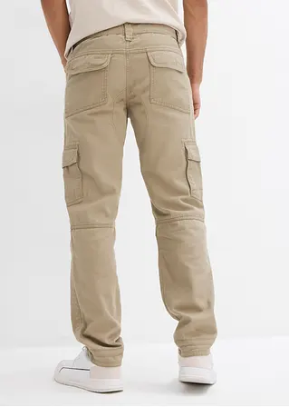 bonprix Angesagte Cargohose mit Reißverschlussdetail und auffallenden Knieabnähern Online Shopping