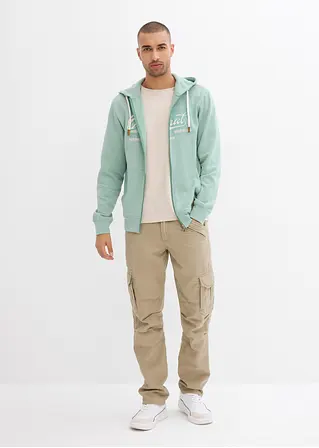 bonprix Angesagte Cargohose mit Reißverschlussdetail und auffallenden Knieabnähern Online Shopping