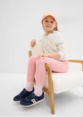 bonprix Mädchen-Strickjacke im schönen Design - weiß - Kinder Vatertagsangebot