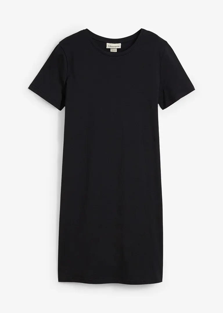 bonprix Schlichtes Jerseykleid für Mädchen aus reiner Bio-Baumwolle Neuheiten