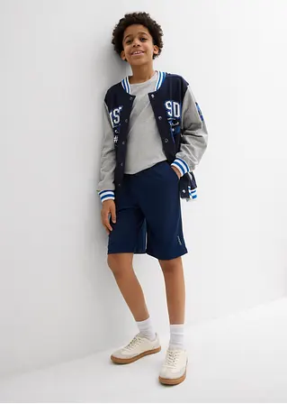 bonprix Angesagte Sport-Shorts für Jungen mit einem Druck an der Seitennaht JETZT KAUFEN