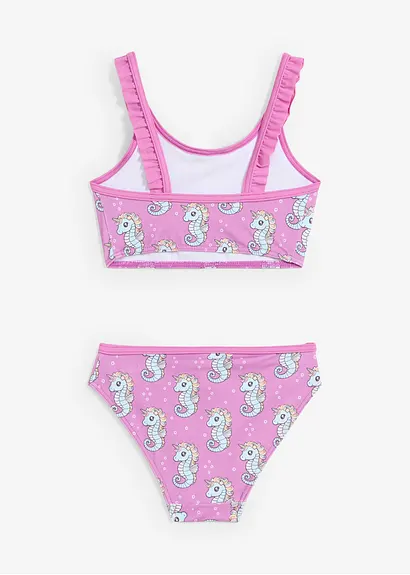 bonprix Süßer Bikini mit verspielten Rüschen im 2-tgl. Set Clearance-Verkauf