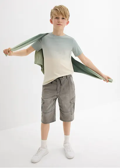 bonprix Angesagtes Jungen T-Shirt mit Farbverlauf und Rundhalsausschnitt Fabrik Onlineshop