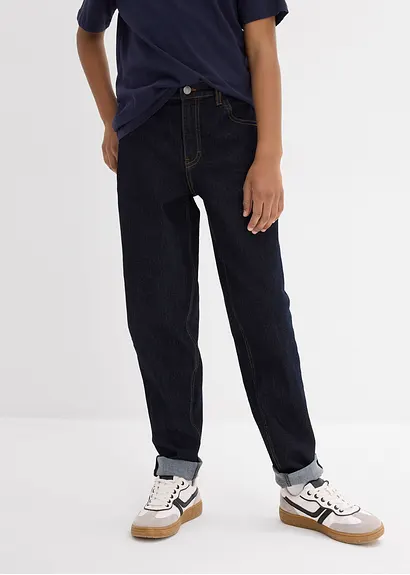 bonprix Tolle Jungen Stretch-Jeans im 5-Pocket Style - blau Günstig kaufen