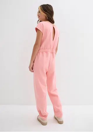 bonprix Cooler Sweatoverall in toller Farbe - rosa - Kinder Sonderangebot
