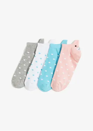 bonprix Sneakersocken mit süßem Motiv - bunt gepunktet - Damen Online Shopping