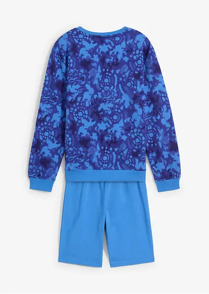 bonprix Bequeme Sweatshirt und Radlerhose in tollem Set Saisonschlussverkauf
