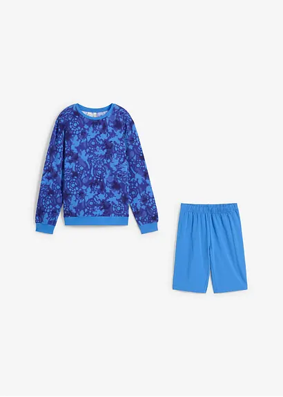bonprix Bequeme Sweatshirt und Radlerhose in tollem Set Saisonschlussverkauf