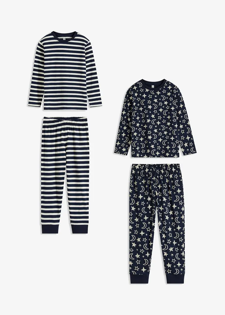 bonprix Mix-and-Match: Kinder Pyjama im 4-tlg. Set - Kinder Online Outlet