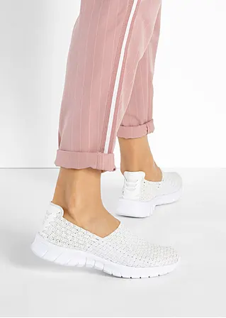 bonprix Komfortabler Slipper für den Alltag - weiß - Damen VIP-Rabatte