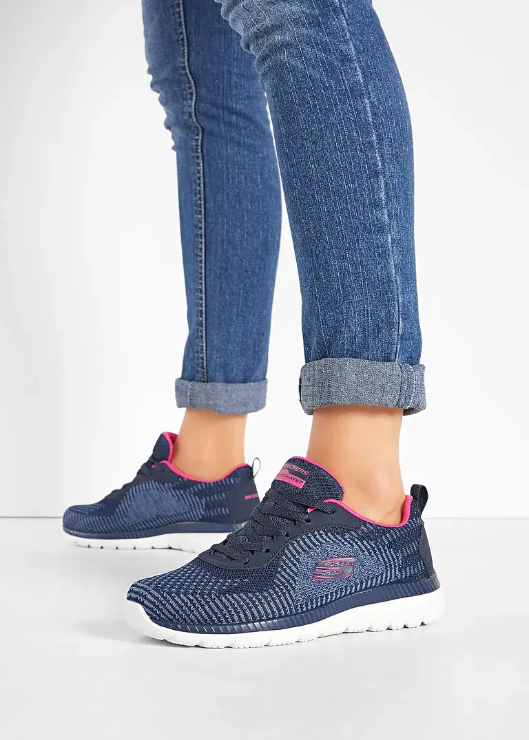 bonprix Moderner Komfort Sneaker von Skechers mit Memory Foam - blau Sonderangebot der Fabrik