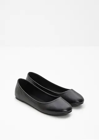 bonprix Zeitloser Ballerina in schönem Design - schwarz - Damen Bis zu 55% Rabatt