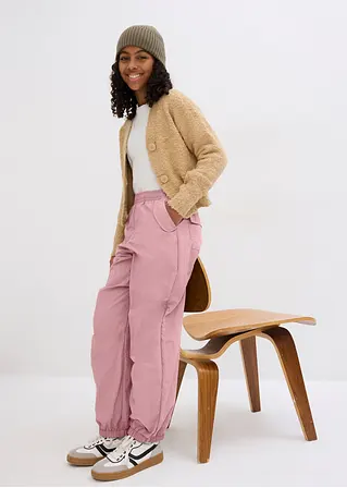 bonprix Modische Mädchen Schupfhose mit warmen Futter - rosa Sonderangebot