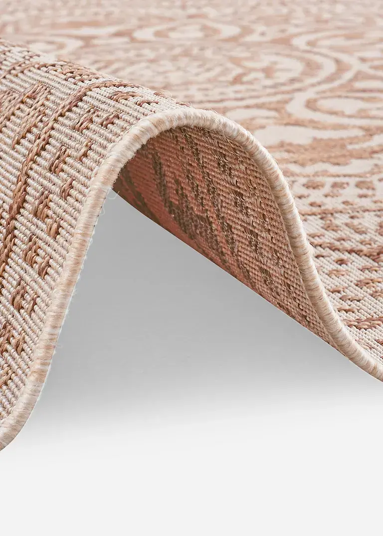 bonprix Moderner Teppich nicht nur für Balkon und Terrasse - braun Online Outlet