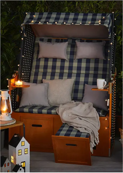 bonprix 50 LED´s für eine gemütliche Beleuchtung im Garten der Terrasse oder auf dem Balkon Super Sparpreis