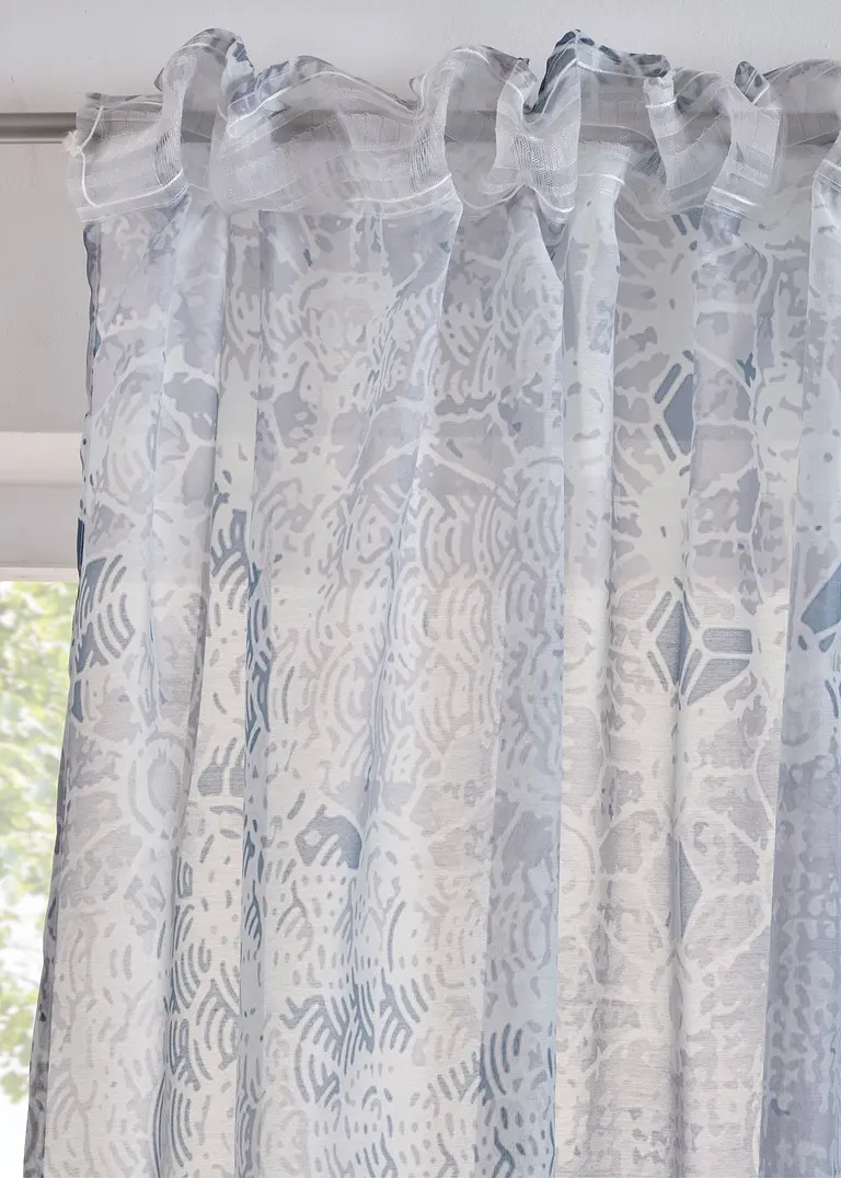 bonprix Modischer Fensterschmuck - grau Multifunktionsband Online
