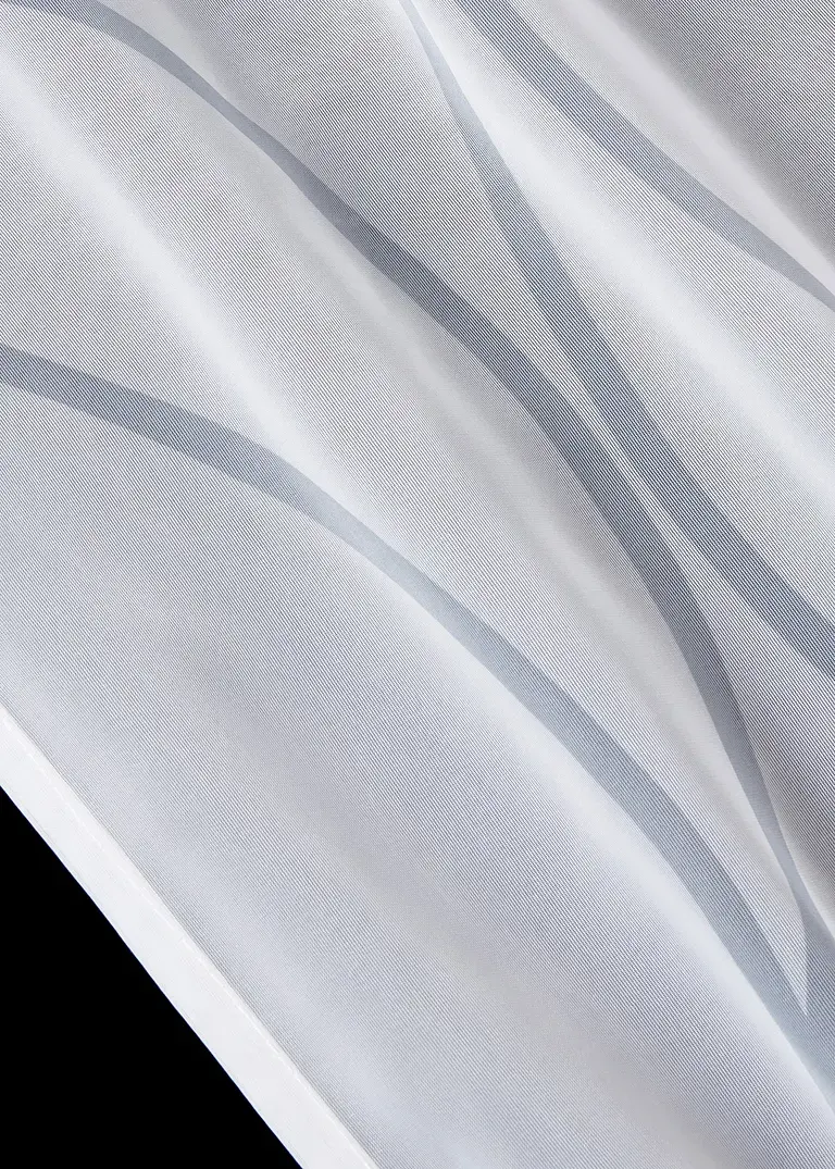 bonprix Transparenter Gardinenschal mit modernem Druck Günstiger Verkauf