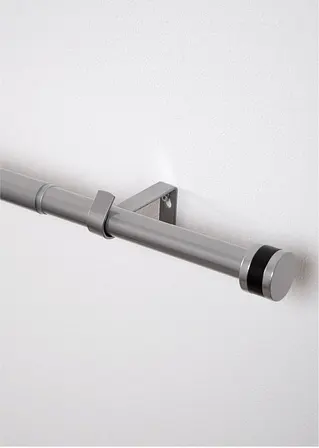 bonprix Gardinenstange mit zeitlosem Endstück - silber 1-läufig Rabatt