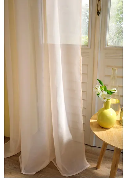 bonprix Sehr feinfädige Batist-Gardinenschal mit weichem Touch Top Angebot