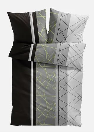bonprix Bettwäsche mit graphischem Streifen Design Super Rabatt